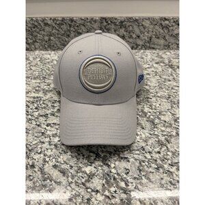 Mens New Era NBA 9Forty Snapback Gray - Detroit Pistons